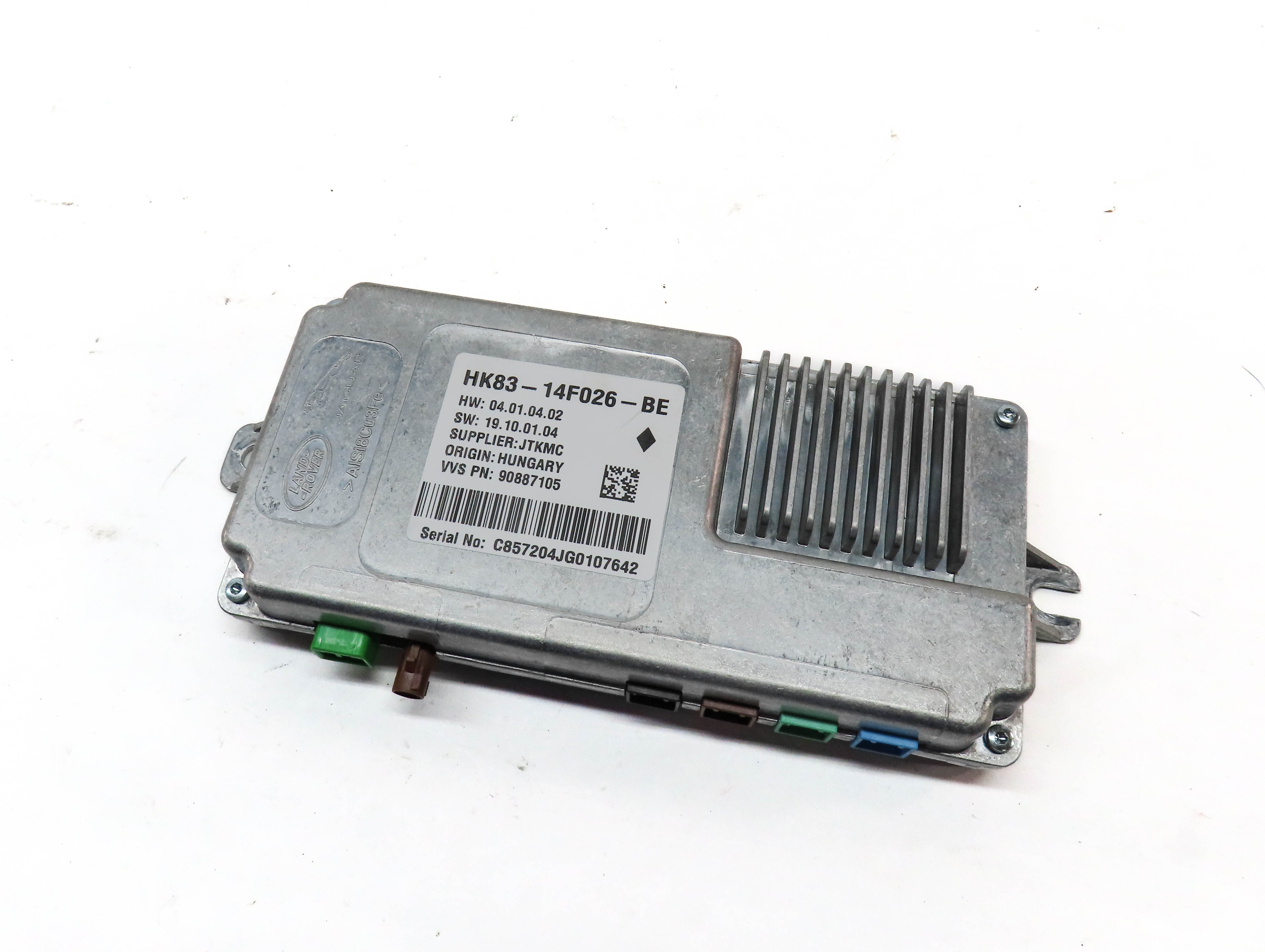 2017 LAND ROVER DISCOVERY SPORT (L550) SURROUND VIEW CAMERA CONTROL MODULE — exact item pictured